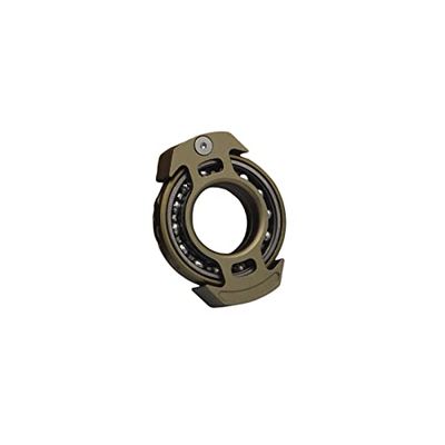 Adult Ring Gyro Metal EDC Novel Decompression Toy for Anxiety Alleviation Therapy, for Adults and Adolescents (Mud)