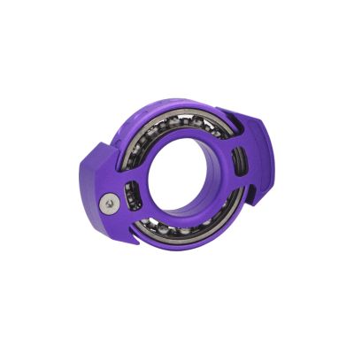 Adult Ring Gyro Metal EDC Novel Decompression Toy for Anxiety Alleviation Therapy, for Adults and Adolescents (Violet)