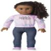 American Girl Truly Me 18-inch Doll 67 & School Day to Soccer Play Playset with Supplies, Uniform, and Ball, For Ages 6+ view 2