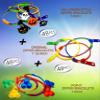 UpBrands 144 Zipper Bracelets - Fidget Bracelet Party Favors for Kids, Stress Relief Fidget Toys, ADHD Fidget Toys For Kids - Bulk Sensory Bracelets for Goodie Bag, Pinata & Easter Eggs Stuffers view 2