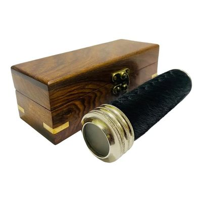 Brass Kaleidoscope, Kaleidoscope with Case, Children Toy Gift, Birthday Gift, Gift for Husband, Working Kaleidoscope by Better Buy Handicraft