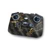 MightySkins Glossy Glitter Skin Compatible with DJI RC-N1 Controller - Black Gold Marble | Protective, Durable High-Gloss Glitter Finish | Easy to Apply view 1
