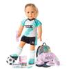 American Girl Truly Me 18-inch Doll 27 & School Day to Soccer Play Playset with Supplies, Uniform, and Ball, For Ages 6+ view 1