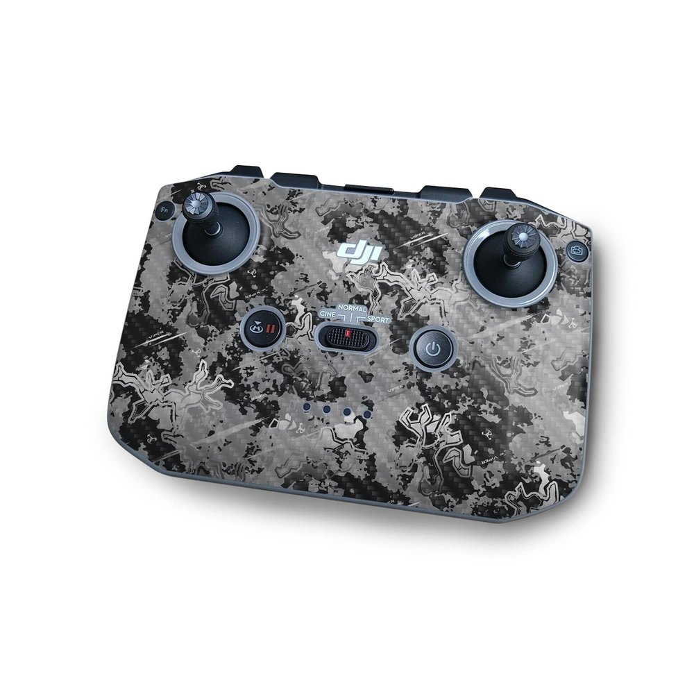 MightySkins Carbon Fiber Skin Compatible with DJI RC-N1 Controller - Viper Urban | Protective, Durable Textured Carbon Fiber Finish | Easy to Apply | Made in The USA