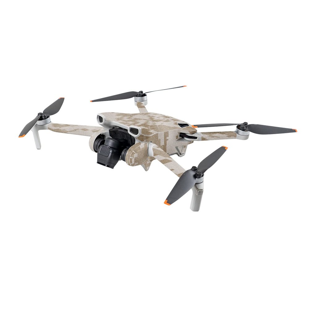 MightySkins Glossy Glitter Skin Compatible with DJI Mini 3 - Desert Camo | Protective, Durable High-Gloss Glitter Finish | Easy to Apply | Made in The USA