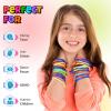 UpBrands 144 Zipper Bracelets - Fidget Bracelet Party Favors for Kids, Stress Relief Fidget Toys, ADHD Fidget Toys For Kids - Bulk Sensory Bracelets for Goodie Bag, Pinata & Easter Eggs Stuffers view 3