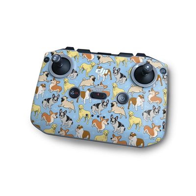 MightySkins Skin Compatible with DJI RC-N1 Controller - Puppy Party | Protective, Durable, and Unique Vinyl Decal wrap Cover | Easy to Apply | Made in The USA