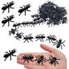 Large 1.5" Black Carpenter Ant Toys (144 Pack) Plastic. Realistic Looking Ants. Prank, Props, Cake, Cupcake Decor and More! (144 Ants) view 1