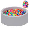 Foam Ball Pit for Toddlers with 100 Balls, Large Baby Ball Pit for Babies with Soft Memory Sponge, Indoor Outdoor Baby Playpen, Kids Play Ball Pool view 1