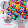 Foam Ball Pit for Toddlers with 200 Balls, Large Baby Ball Pit for Babies with Soft Memory Sponge, Indoor Outdoor Baby Playpen, Kids Play Ball Pool, Gift Toys for Infants Boys and Girls view 4