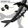 Bennol 2.4Ghz Remote Control Shark Toys for Boys Kids, 1:18 Scale High Simulation Shark for Pool, Electric RC Sharks Fish Toys with Light & Spray Water Function for 4 5 6 7 8 9 Year olds Kid Boys view 4