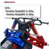 hopsupRC Aluminum Adjustable Turnbuckles Upgrades Part for 1/10 Senton MEGA550 4X4/Granite MEGA550 4X4,Alloy Adjustable Turnbuckles Camber Links Toe Link,6PCS Replace AR330446 AR330515,Red view 2