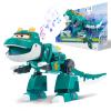 Super Wings - Dinosaur Toys Tino, Season 6 New Character, Dinasour Action Figures with Water Mist, Flashing Light, Roaring, Dinosaur Toys for Kids 3-5 or 3+ view 1