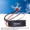 40A Brushless ESC, 24S 5V 3A BEC Electric Speed Controller with Male T Plug for RC Fixed Wing Aircraft for F450 Quad Rotor Drone 40A Esc Brushless Speed Controller view 3