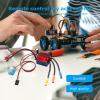 NATEFEMIN Waterproof 35A Brushless ESC Electric Speed Controller for 1/14 1/16 1/18 RC Car Brushless ESC view 4