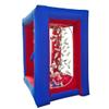 Vinfgoes Red+Blue Inflatable Cash Cube Machine Booth for Money Grab, Promotion, Advertising Events (NO BLOWERS Included) view 1