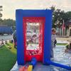 Vinfgoes Red+Blue Inflatable Cash Cube Machine Booth for Money Grab, Promotion, Advertising Events (NO BLOWERS Included) view 4