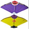 RUHANI Paper Kite Patang Large Size Multi Colour Indian Fighter Cheel Kite (Pack Off 10) view 4