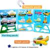 Magnetic Puzzles for Kids Ages 1-3, Travel Toddler Puzzles Ages 2-4 Year, Space Car Activities Toy for Boys & Girls 3-5 yo - Learning Magnet Gift for Road Trip view 3