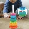 Almencla Stacking Tower Toys Rainbow Rings Classic Toy Educational Toys Hand Eye Coordination Baby Stacking Toy Stacking Puzzle Toys for Boys Girls view 2