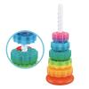 Almencla Stacking Tower Toys Rainbow Rings Classic Toy Educational Toys Hand Eye Coordination Baby Stacking Toy Stacking Puzzle Toys for Boys Girls view 4
