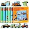 Magnetic Puzzles for Kids Ages 1-3, Travel Toddler Puzzles Ages 2-4 Year, Excavator Refrigerator Magnet for Kids Learning Gift for Road Trip view 1