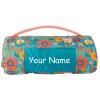 Stephen Joseph Personalized Pink Flower Nap Mat  Soft Roll-Up Toddler Nap Mat with Floral Print, Custom Name, Perfect for Daycare & Preschool view 2