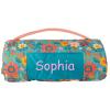 Stephen Joseph Personalized Pink Flower Nap Mat  Soft Roll-Up Toddler Nap Mat with Floral Print, Custom Name, Perfect for Daycare & Preschool view 3