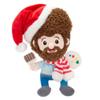 Bob Ross Plush Stuffed Christmas Character Toy Keepsake Gifts for Gift Exchange Gag Gift Swap Funny Gifts for Man Woman Office Party Friend (Non-Personalized Christmas) view 1