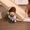 Bob Ross Plush Stuffed Christmas Character Toy Keepsake Gifts for Gift Exchange Gag Gift Swap Funny Gifts for Man Woman Office Party Friend (Non-Personalized Christmas) view 4