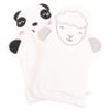 2pcs Bath Gloves Bath Wash Gloves Animal Shower Glove Baby Bath Mittens Kids Bath Loofah Sponge Infant Bath Sponge Bath Mitt Girls Glove Cotton Cute Bath Brush Child White view 1