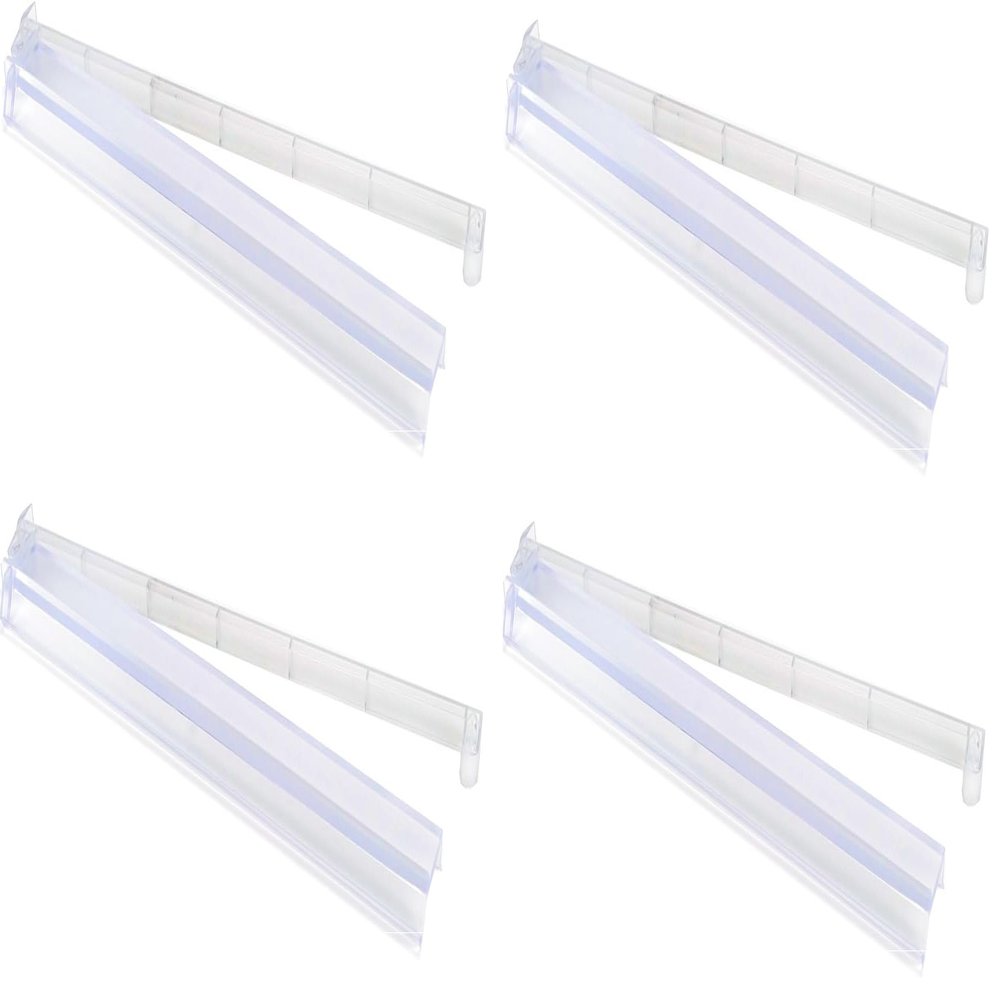 HNDtek Modern Mahjong Racks with Built-in Pushers - Clear Combo Rack - Set of 4
