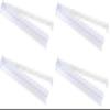 HNDtek Modern Mahjong Racks with Built-in Pushers - Clear Combo Rack - Set of 4 view 1