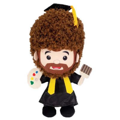 Bob Ross Plush Stuffed Character Toy Keepsake Gifts (Non-Personalized Graduation)
