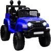 12V Ride On Car, Electric Cars for Kids Car, Ride on Toys w/3 Speeds Adjustable Equipped with Music, Parent Remote Control, Spring Suspension, AUX Port Gifts for Kids-Blue view 1