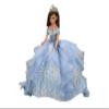 A&C Quinceaeras and More Last Doll Sweet Sixteen Doll Muneca para Quinceanera Baby Blue dress Muneca Baby blue Quinceanera Dress view 1