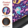 2Pack Seat Belt Cover for Kids, Cute Mermaid Pattern Car Seat Belt Pads Cover for Girls and Boys, Kid's Seat Belt Cushion, Shoulder Strap Pad (Mermaid) view 3