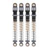 INJORA 51mm Shocks-Long Travel Threaded Double Barrel Damper for Axial AX24 SCX24 Upgrade 1/24 RC CrawlerGrey view 1