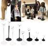 2 Pcs Doll Stand Display Holder Doll Bracket Support Adjustable Metal Support Puppet Display Rack Doll Stand Support for 35cm Doll view 4