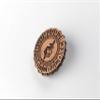 Metallic Dice Games FanRoll Metal d20 Spinner: Antique Copper view 4