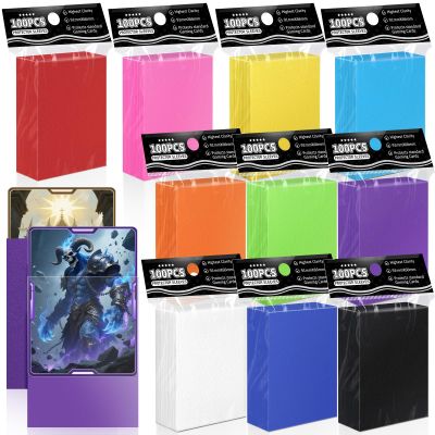 1000ct Trading Card Sleeves Perfect Fit MTG Matte Sleeve, Soft Sports Card Protector for Photocard, Standard TCG Cards Sleeves Fit for MTG 66 * 91 mm