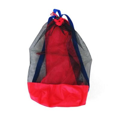 HUFFA Portable Baby Beach Toys Storage Mesh Bags Kids Beach Sand Toys Net Bag Fun Sports Swimming Bathroom Clothes Towels Backpacks