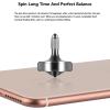 CHEETOP Exquisite Metal Spinning Top, Nicely Machined Stainless Steel Fidget Toy, Perfect Balance Spin Time for Over 9 Mins, Waste Time Efficiently, Easy to Work (Silver, 3PCS Large+Medium+Small) view 4