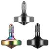 CHEETOP Exquisite Metal Spinning Top, Nicely Machined Stainless Steel Fidget Toy, Perfect Balance Spin Time for Over 9 Mins, Waste Time Efficiently, Easy to Work (Large, 3PCS Black+Silver+Iridescent) view 1