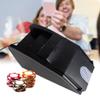 Hteedy 110V-220V 2in1 Party Card Game Casino Poker Electric Auto Card Shuffler Casino Card Dealing Black Dispenser Machine view 3