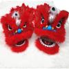OLOTU Dance Lion 12 in Lion Dance Head 3D Dragon Head for Kids and Adults Chinese New Year Dragon Dance Wulong Set Dragon Fitness Ribbon Perfect Lifelike view 2