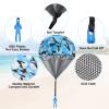 Catcan 12 Pcs Parachute Toy, Camo Parachute Men Tangle Free Throw Outdoor Flying Paratrooper Toy No Battery nor Assembly Required view 4
