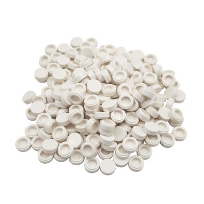 1x1 Round Tile 1000 Pieces, 98138 Bricks Compatible with Major Brand Bricks, DIY for Pixel Mosaic Art (1 White)