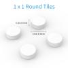 1x1 Round Tile 1000 Pieces, 98138 Bricks Compatible with Major Brand Bricks, DIY for Pixel Mosaic Art (1 White) view 3