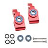 Alloy Rear Stub Axle Carriers for Slash 2wd Upgrades Rustler Bandit Stampede Parts of 3752(Pair),red view 2